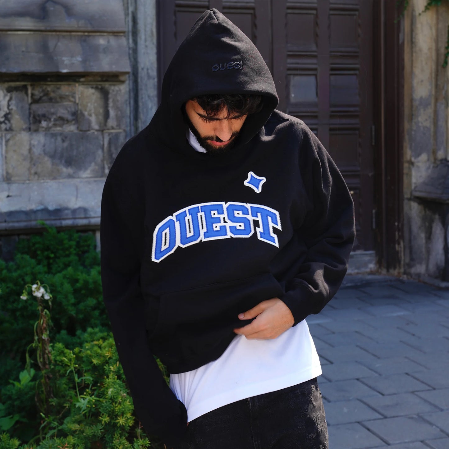 HOODIE “VARSITY” - NOIR