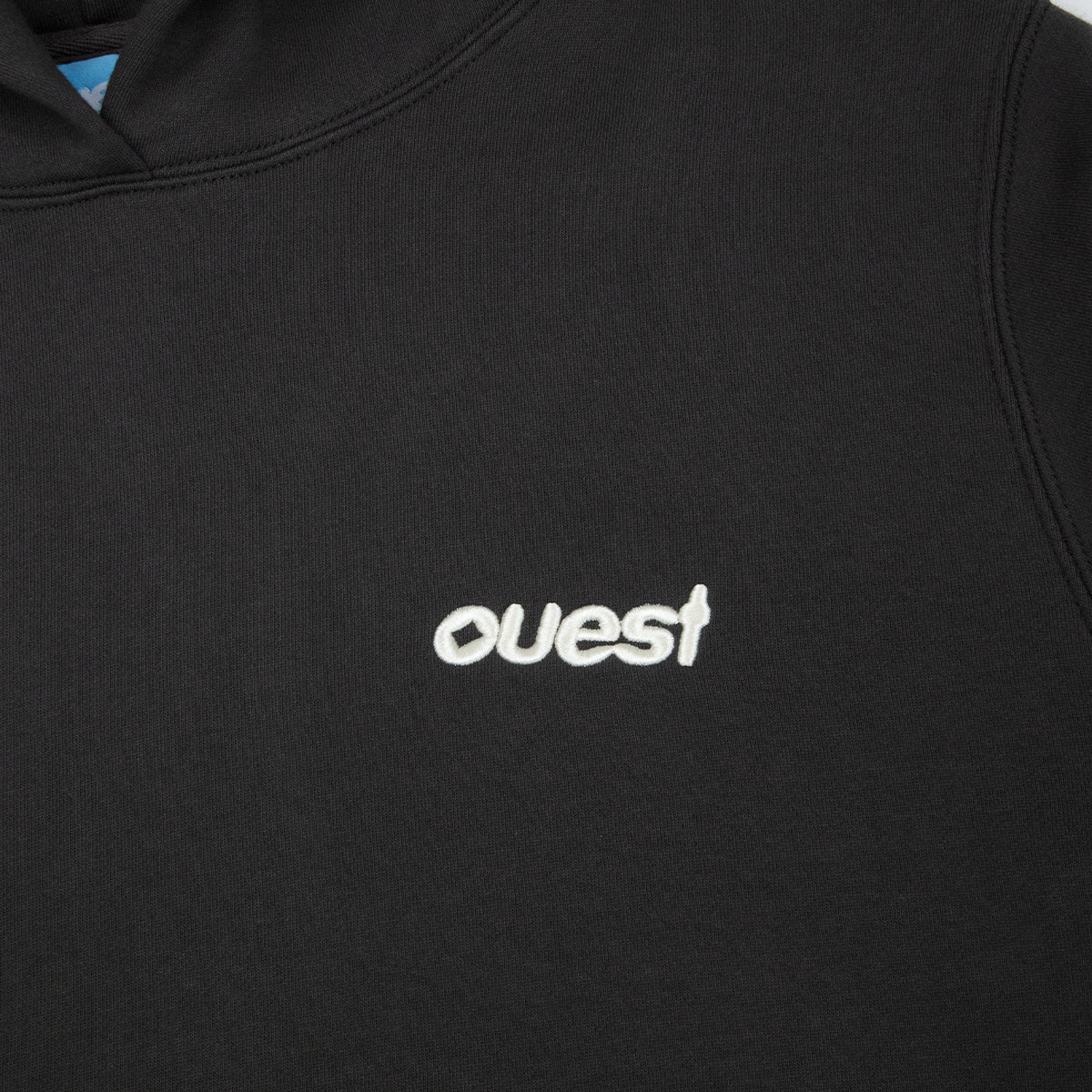 HOODIE "OUEST" - CHARCOAL