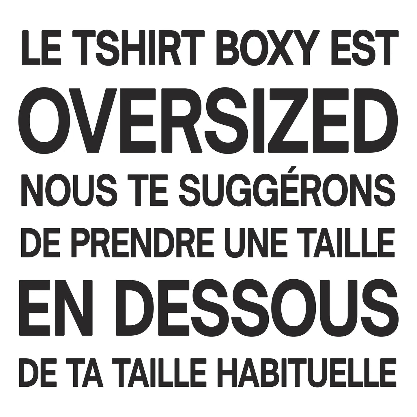 T-SHIRT BOXY OVERSIZED “CHROME” - BLANC