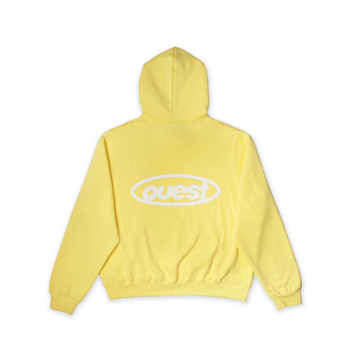 HOODIE "OUEST" - JAUNE BUTTER