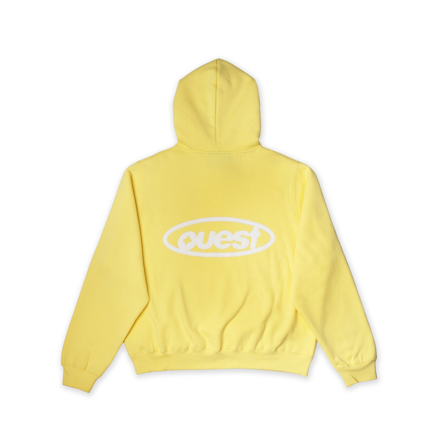 HOODIE "OUEST" - JAUNE BUTTER