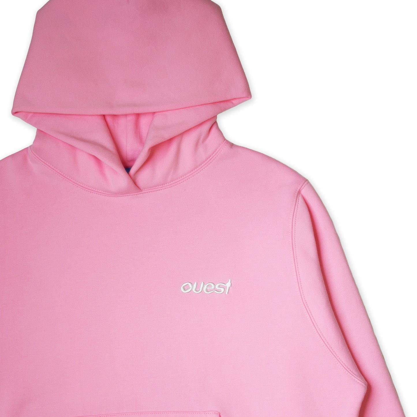 HOODIE "OUEST" - ROSE