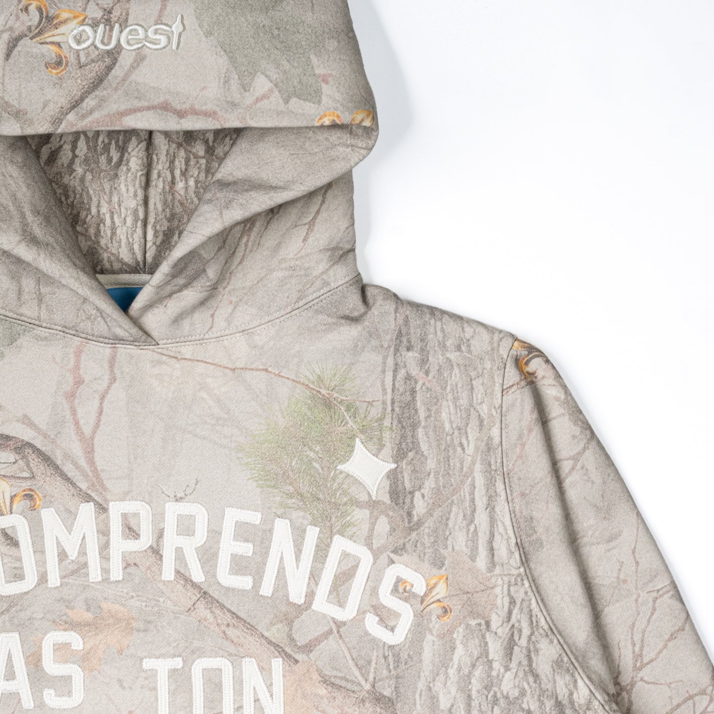 HOODIE “J’COMPRENDS PAS TON FRANÇAIS” - CAMO