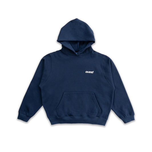 HOODIE "OUEST" - NAVY