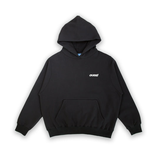 HOODIE "OUEST" - CHARCOAL