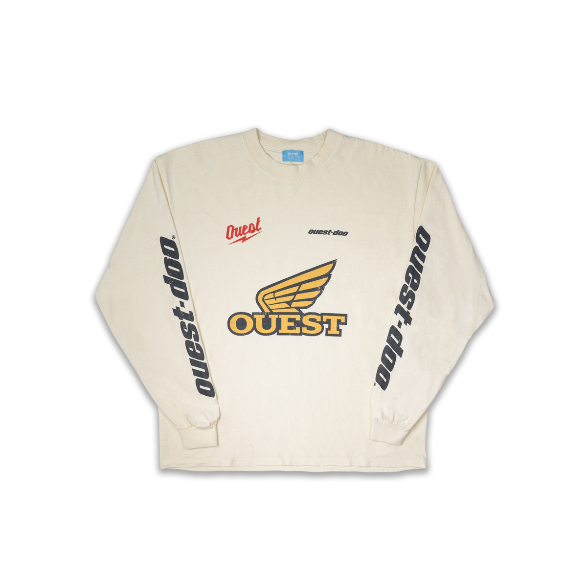 LONGSLEEVE "LOGOS" - CRÈME