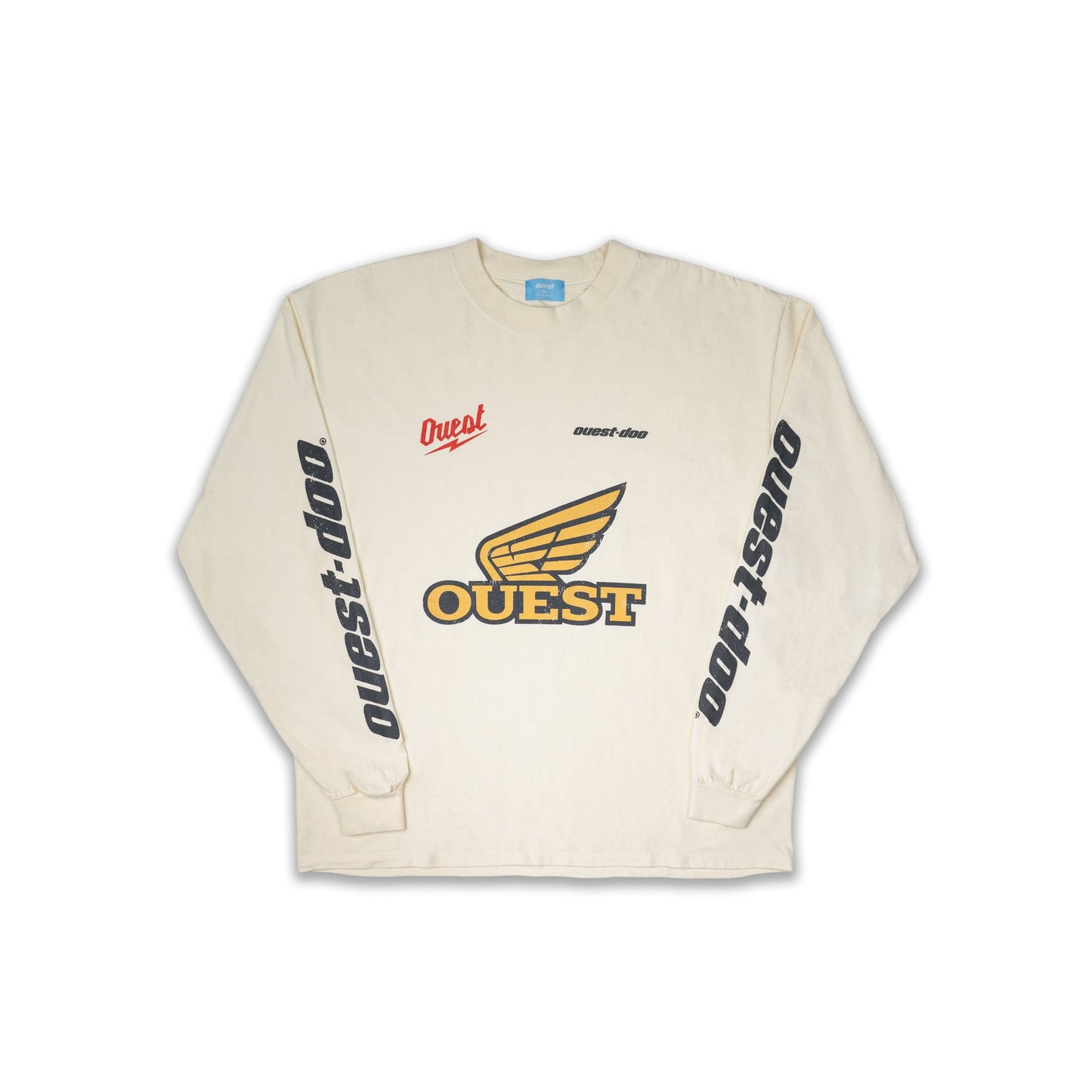 LONGSLEEVE "LOGOS" - CRÈME
