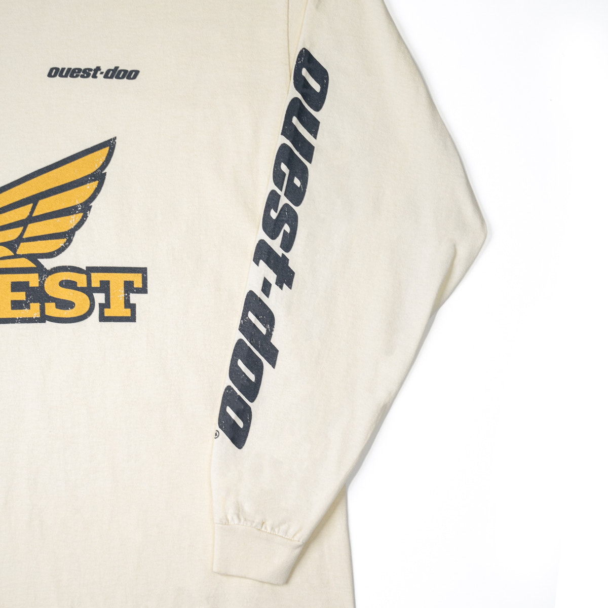 LONGSLEEVE "LOGOS" - CRÈME