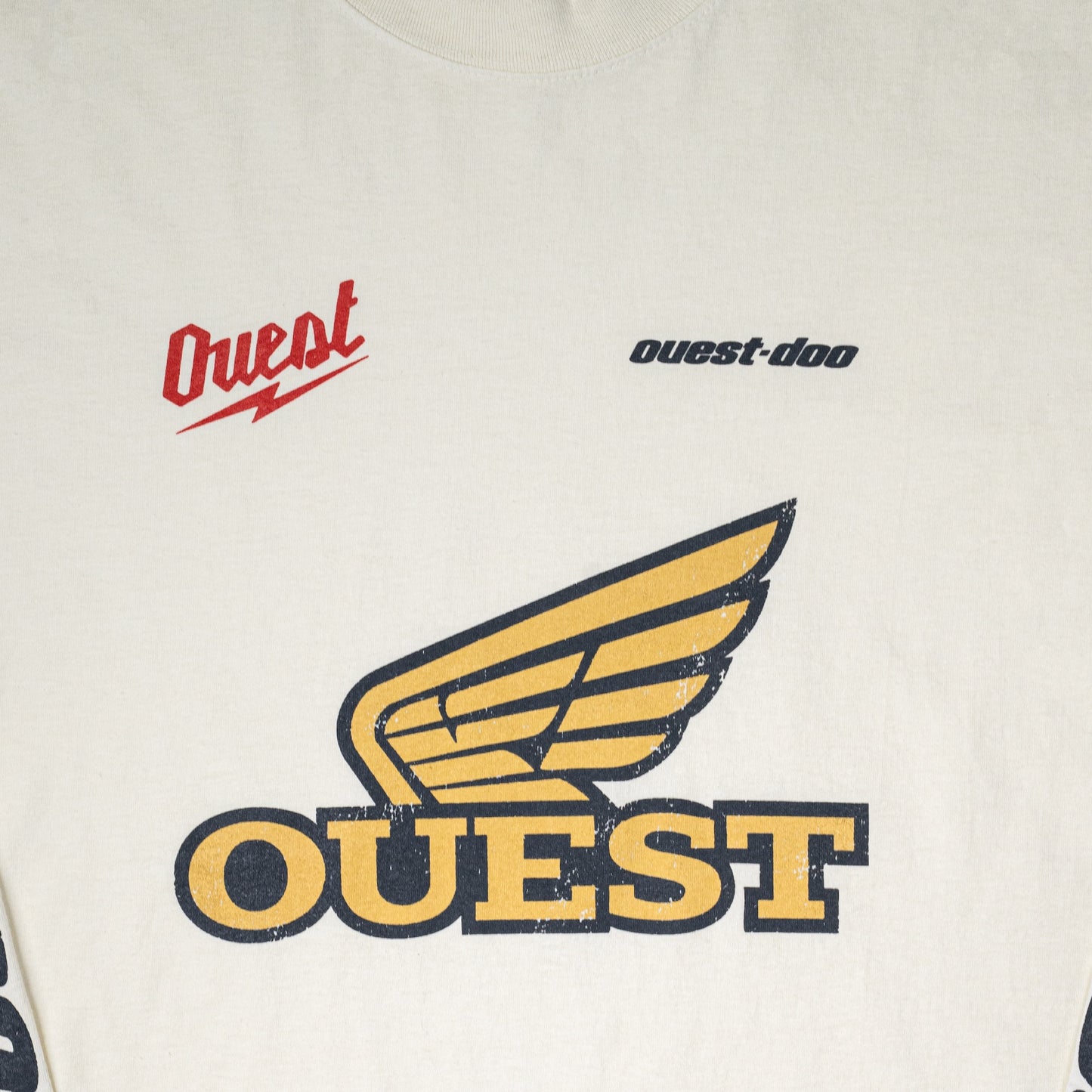 LONGSLEEVE "LOGOS" - CRÈME