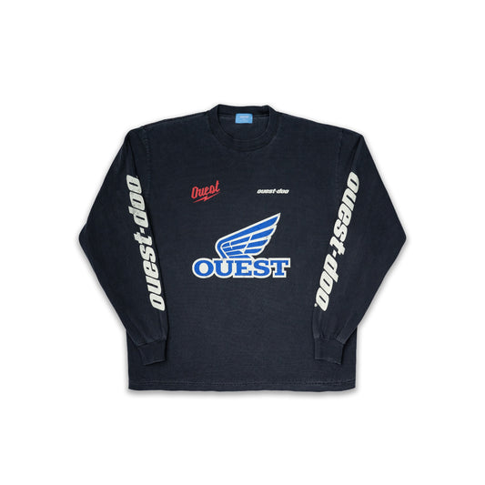 LONGSLEEVE "LOGOS" - CHARCOAL