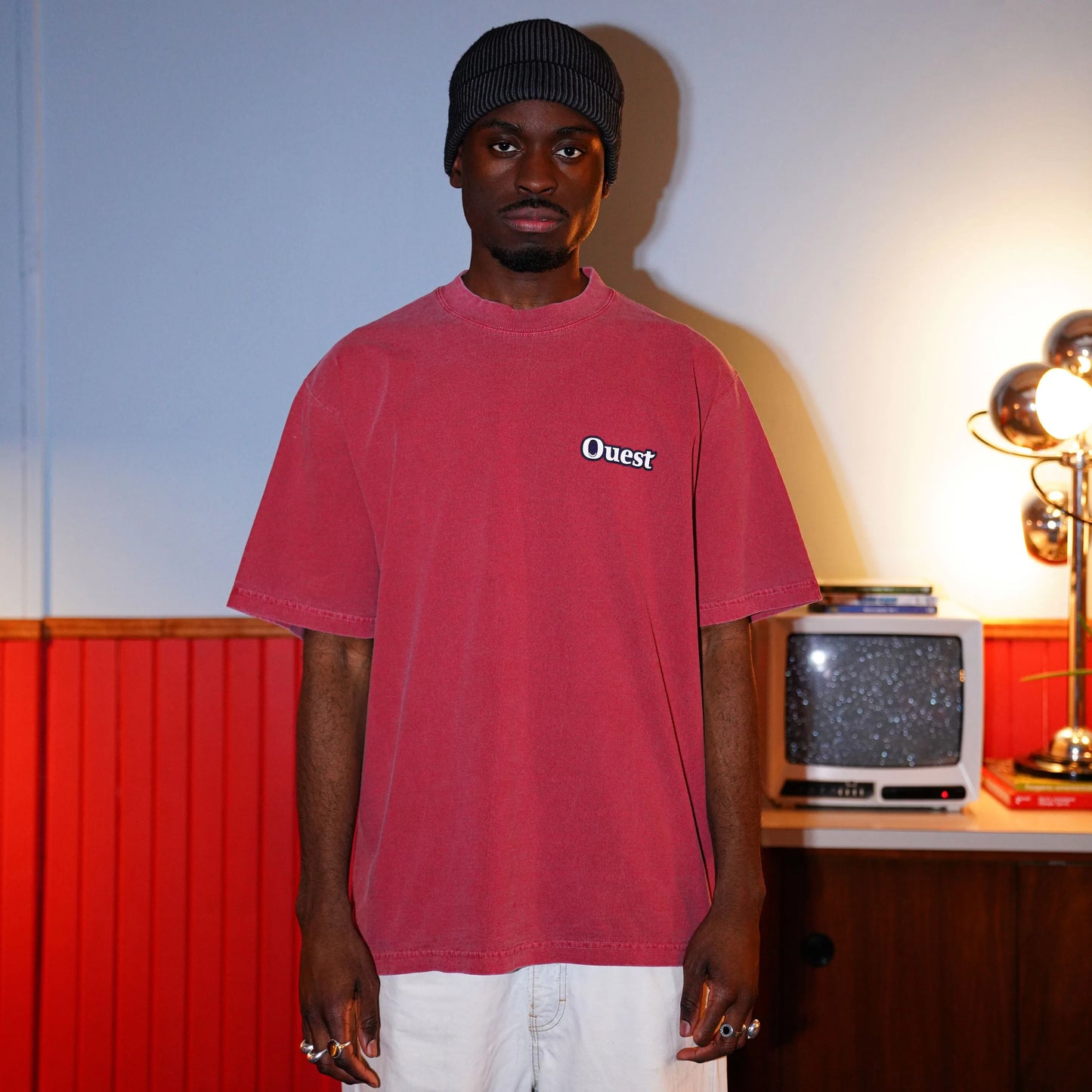 T-SHIRT "LAIT" - FRAISE