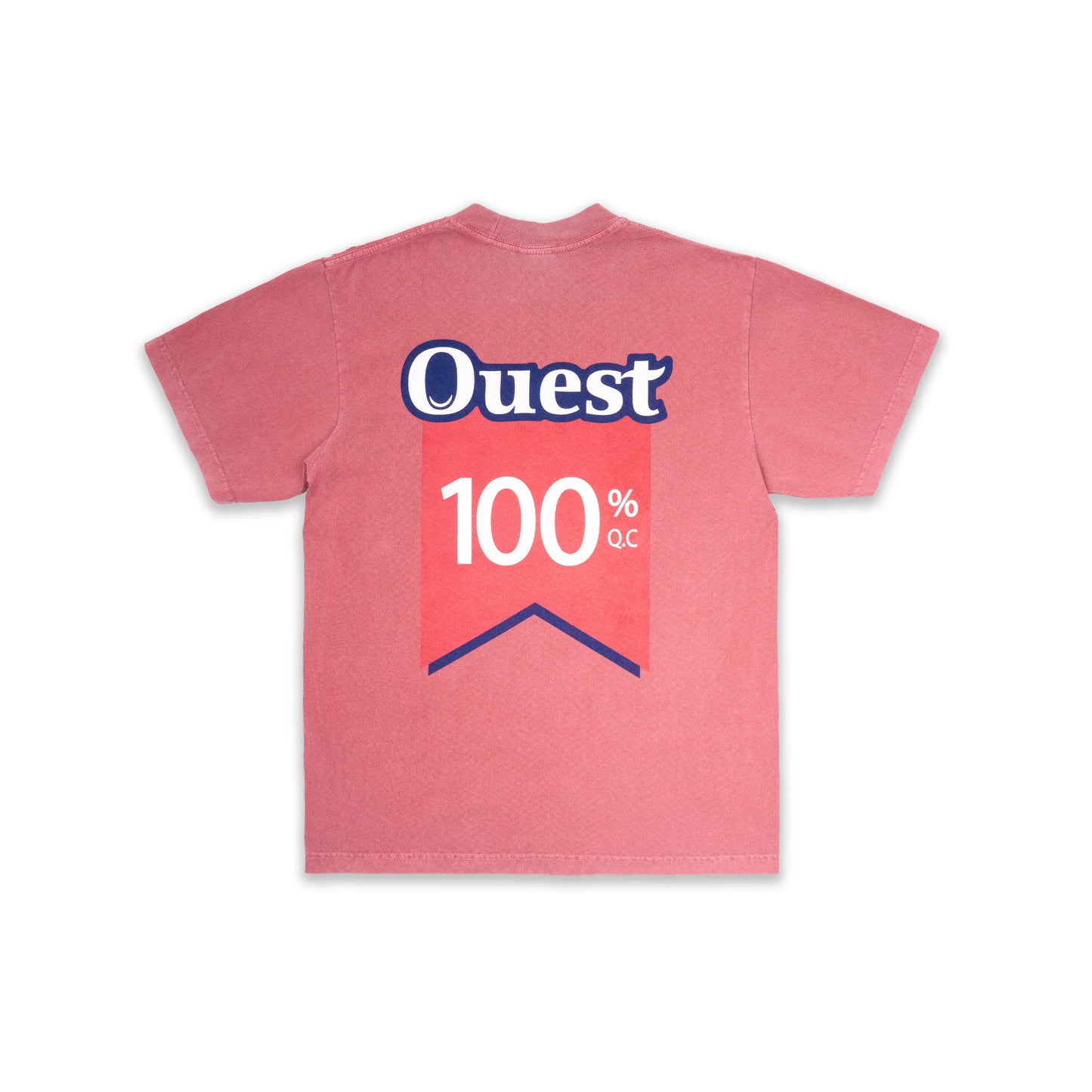 T-SHIRT "LAIT" - FRAISE