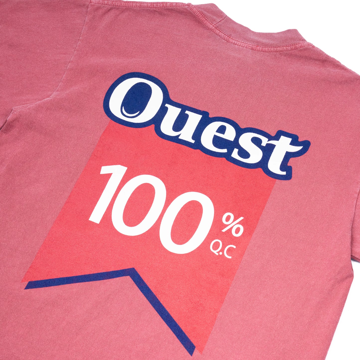 T-SHIRT "LAIT" - FRAISE